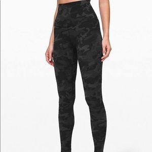 Incognito Camo Multi Grey Lululemon leggings